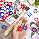GORGECRAFT 66PCS 3 Colors Anti-Lost Silicone Rubber Rings 20mm Inner Diameter Lostproof O Rings Adjustable Necklace Holder Pendant for Necklace Lanyard Pens Device Keychains Office Supplies SIL-GF0001-45B-3