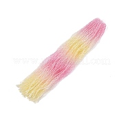 Градиентные цветные стеклянные бусины DGLA-A039-T2mm-A01