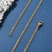 Цепочки-цепочки Figaro из нержавеющей стали 304 STAS-F034-03G