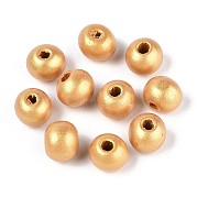 Круглые бусины из натурального дерева схима WOOD-A018-8mm-01