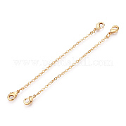 Удлинитель цепи из латуни KK-ZX024-37G-F