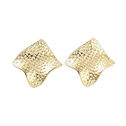 Серьги-гвоздики из нержавеющей стали 304 EJEW-P245-15G