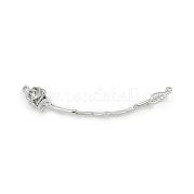 Латунные изогнутые стержни-цветочные соединители-подвески KK-P302-07P