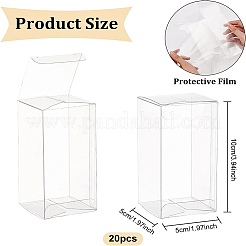 Faltbare transparente PVC-Boxen&nbsp;CON-WH0069-53