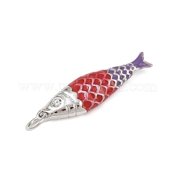 Латунь эмаль подвески&nbsp;KK-P339-08P-01