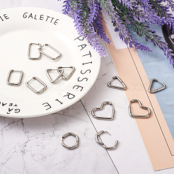 12 шт. 6 серьги-кольца из нержавеющей стали 303 для женщин EJEW-MP0001-01