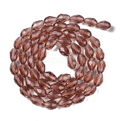 Chapelets de perles en verre transparente  &nbsp;EGLA-N013-T8mm-D02