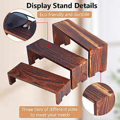 3 Stück Display-Riser-Sets aus Holz in 3 Größen&nbsp;ODIS-WH0099-44