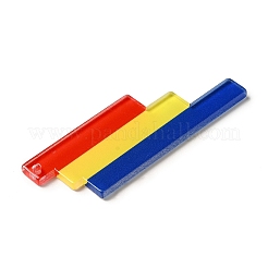 Акриловые подвески с цветным принтом радуги&nbsp;OACR-B006-01G