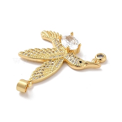 Стойки обшивки латунь микро проложить Циркон подвеску&nbsp;KK-E281-22G
