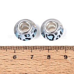 Undurchsichtiges Harz europäische Perlen&nbsp;RESI-N044-03S-05