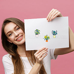 Пластиковые штампы&nbsp;DIY-WH20018-0244