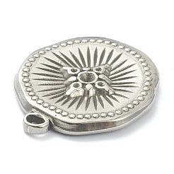 Pendentifs en acier inoxydable 304 anti-ternissement&nbsp;STAS-P279-23P