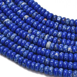 Синтетические имперские нитки из бисера яшмы G-Z110-B04-2x4mm