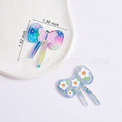 16шт 4 стиля акриловые подвески с 3d принтом FIND-SZ0003-03