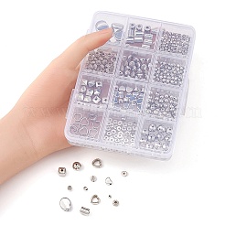 465 pz 12 stili ccb perline distanziali in plastica&nbsp;CCB-YW0001-26