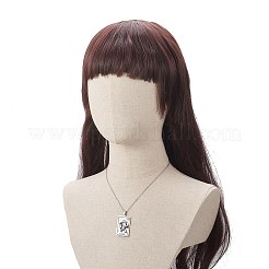 Некорневая цепочка из нержавеющей стали марки 304 с застежкой-карабином NJEW-JN04204