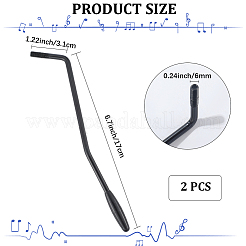 Железный и пластиковый рычаг тремоло&nbsp;FIND-WH20007-47EB