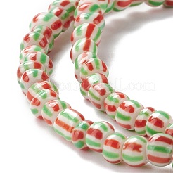 Бусы лэмпворк ручной работы BLOW-K001-01A-04