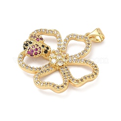 Латунные микро проложить кубического циркония подвески&nbsp;KK-P345-32G