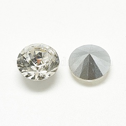 Torna a punta cabochon strass vetro&nbsp;RGLA-T111-16mm-001
