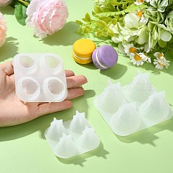 3шт 3 вида силиконовых форм для клубники&nbsp;ST-CJ0007-57