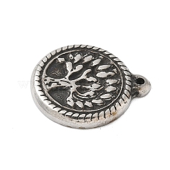 Подвески в тибетском стиле из нержавеющей стали 304&nbsp;STAS-S185-07AS-B