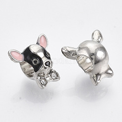 Сплавочные европейские бусины MPDL-T004-22P