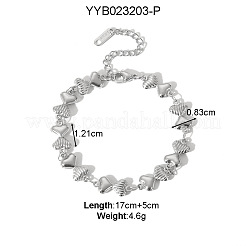 Браслеты из нержавеющей стали 304 для женщин&nbsp;TA0907-4