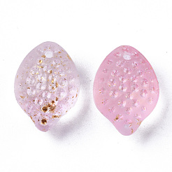 Прозрачные брызги окрашенные стеклянные подвески&nbsp;LS-GLAA-R215-02-B08