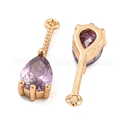 Pendentifs en laiton avec zircon&nbsp;LS-KK-Z035-01A