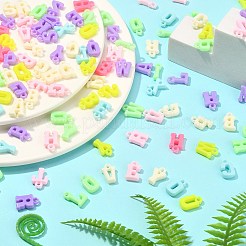 Непрозрачные акриловые подвески MACR-CJ0001-38