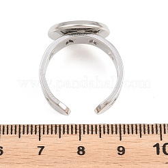 Componentes de anillo de puño abierto de acero inoxidable 304 con estrella hueca&nbsp;STAS-F366-07D-P