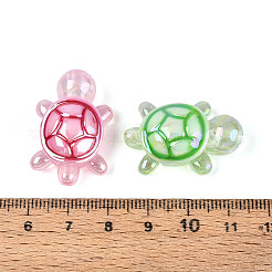 Уф-покрытие прозрачные акриловые бусины TACR-T030-19M