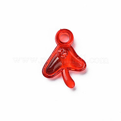 Осенняя тема прозрачные акриловые подвески&nbsp;MACR-N013-033