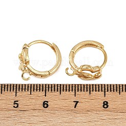 Латунная фурнитура для хооп серег KK-P310-30G