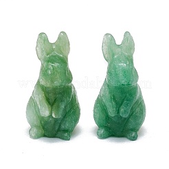 Украшение дисплея скульптуры из натурального зеленого авантюрина G-F719-36G