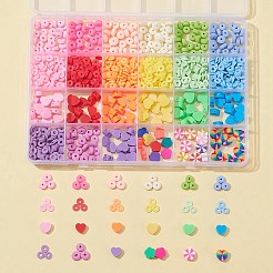 Полимерной глины ручной работы бисер нитей CLAY-FS0001-09