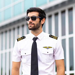 4 пара 4-х стилевых полиэстровых погон&nbsp;DIY-FH0008-99A