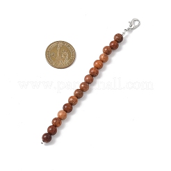 Подвесные украшения из натуральных деревянных бусин&nbsp;HJEW-JM04557