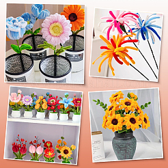 100 шт. плюшевые палочки «сделай сам»&nbsp;FIND-SP0004-72G