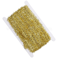 25 ярд полиэстеровой филигранной блестящей мишуры подвесная гирлянда&nbsp;DIY-CY0001-97C