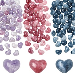 50 шт. Непрозрачные акриловые бусины OACR-YW0003-11D