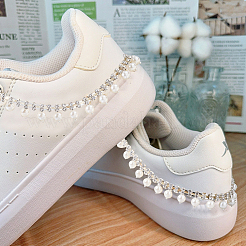 Цепочки для обуви из сплава горного хрусталя&nbsp;FIND-WH20024-06