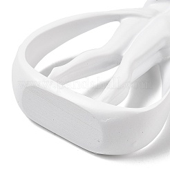 Фигурка пары из смолы на День святого Валентина AJEW-E057-02A