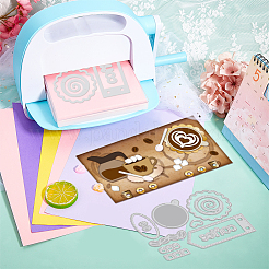 Кофейная тема трафареты для резки углеродистой стали DIY-WH0309-1717