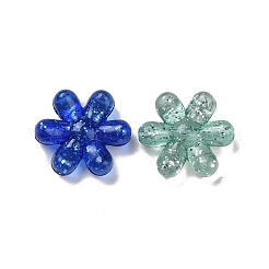 Прозрачный с блестящими акриловыми бусинами TACR-B002-02