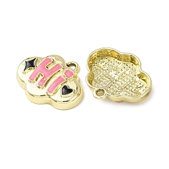 Подвески из эмали и сплава&nbsp;ENAM-K076-23G