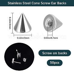 50шт ушные гайки из нержавеющей стали&nbsp;STAS-BBC0006-41