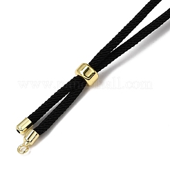 Fabrication de bracelets en cordon tressé en nylon rond ajustable de 3 mm&nbsp;FB-CBAA152-04G-31